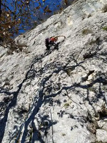 Photo de Palestra di roccia di Campore