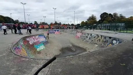Bushy Park Skatepark.