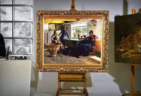 Photo de Cnockaert Frederik Art atelier for restauration of paintings sculptures and art objects restoration kerat bv