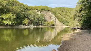 Photo de Falaise de pierre blanche
