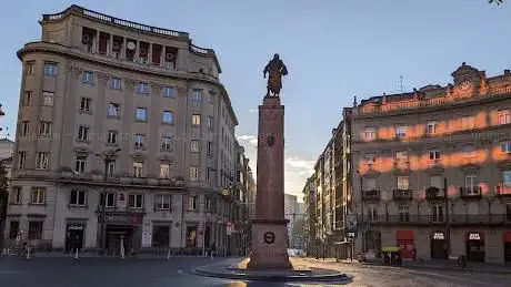 Photo de Diego Lopez Haroren estatua