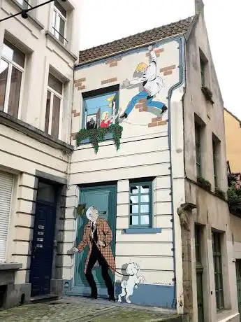 Photo de Ric Hochet - Mur BD - Street Art