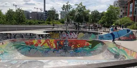 Photo de Skatepark de Saint-Ouen