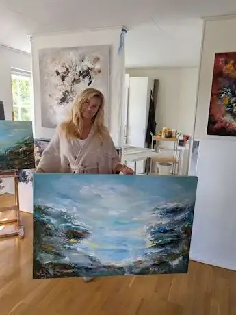 Photo de Abstrakt konst - Ateljé  Galleri Susanne Grahn