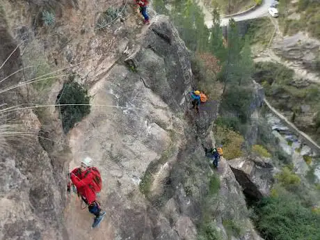 Photo de VÃ­a ferrata La Muela