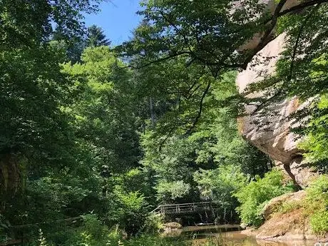 Photo de Klamschlucht Strindbergweg