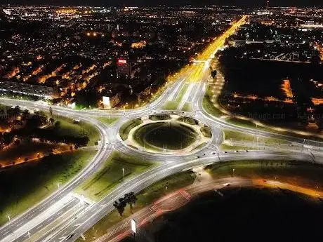 Photo de Zagreb roundabout 