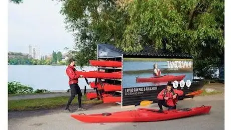 Photo de KAYAKOMAT Vaxholm - Norrbergshamnen