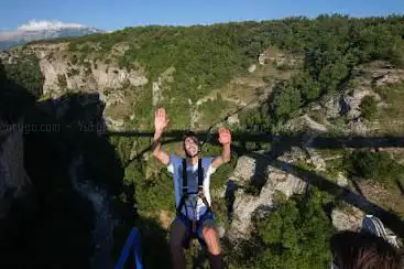 Photo de Bungee jumping abruzzo