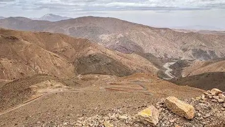 Photo de Tizi n' Aït Hamad. le plus haut col routier du Maroc