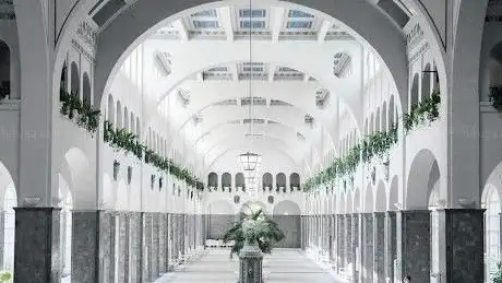 Photo de Brunnen- und Wandelhalle