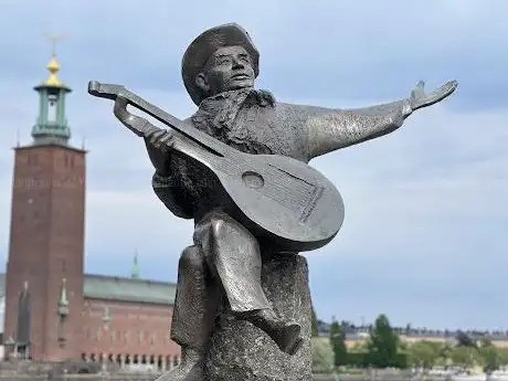 Photo de Evert Taube skulptur