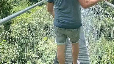 Photo de Hängebrücke Hohstalden