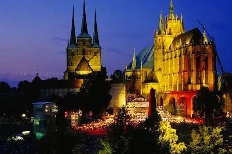 Photo de Domplatz Erfurt