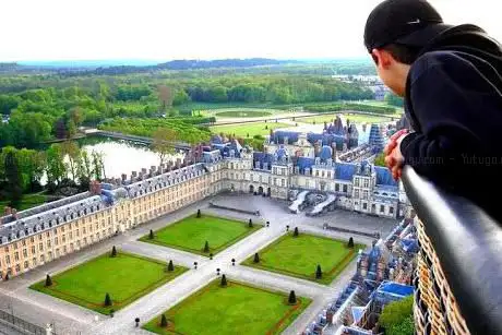 Photo de France Montgolfières - Ile de France - Fontainebleau - vol en montgolfière