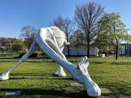 Photo de Große Weiße Giraffe