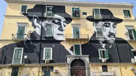 Photo de Murales Totò e Peppino di Tonio Cruz