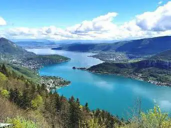 Photo de Vue sur le lac d'annecy