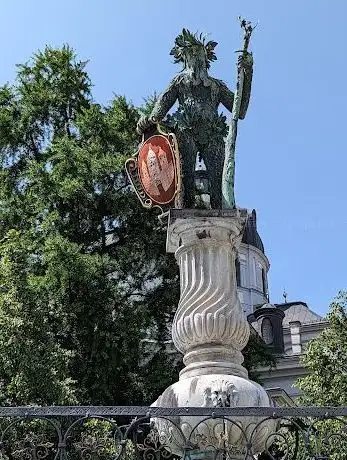 Photo de Wilder Mann Brunnen