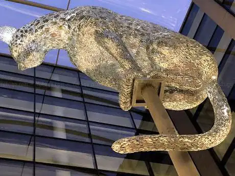 Photo de Leopard Sculpture by Kelpies Artist Andy Scott