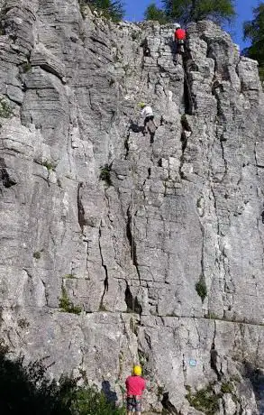 Photo de Palestra di roccia Vason