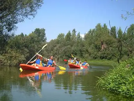 Photo de piraguas del rÃ­o tiétar