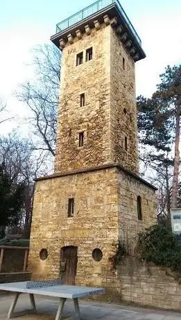 Photo de Daimler Turm - Gottlieb Daimler - Urvater von Mercedes-Benz