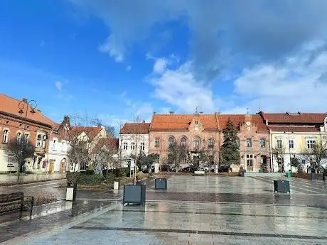 Photo de Myślenice market square