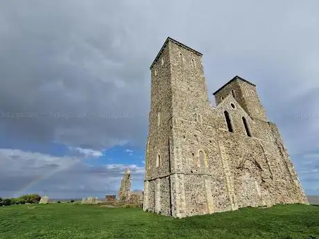 Photo of Reculver Towers and Roman Fort