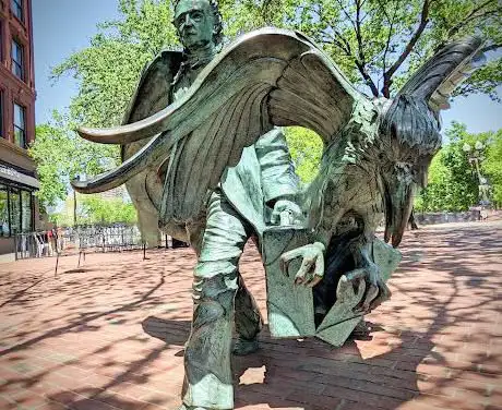 Photo de Edgar Allan Poe Statue