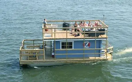 Photo de Sauna raft in Stockholm