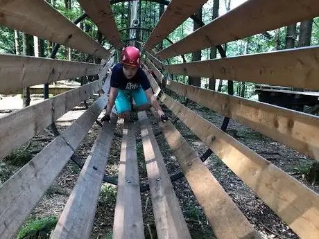 Photo de Woodland climbing park Faistenau