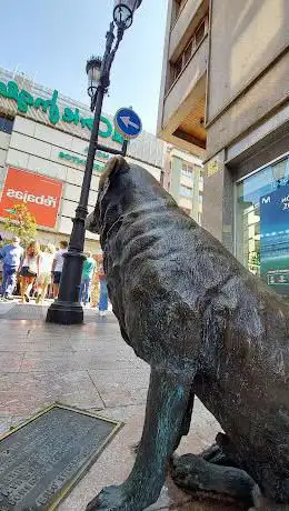 Photo de Statue of Rufo  The Dog of Oviedo