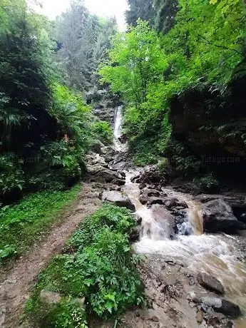 Photo de Wasserfall Tobitscher Bach