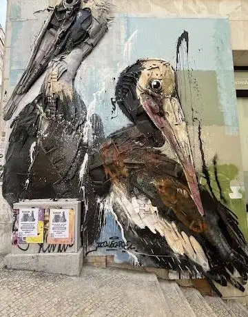 Photo de Two Maribou Storks  by Bordalo II