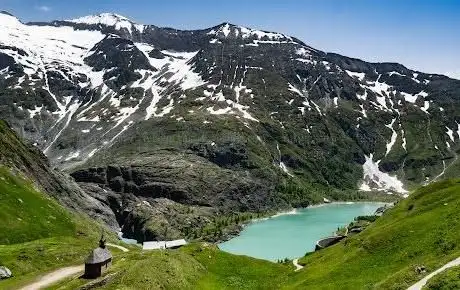 Photo de Stausee Margaritze Aussichtspunkt